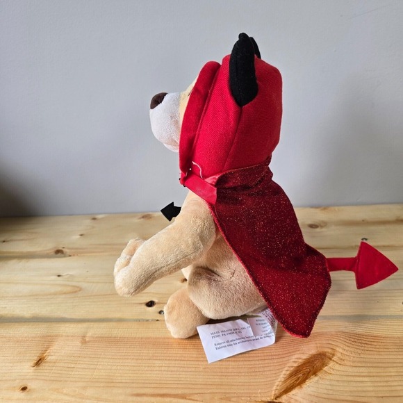 Halloween Devil Dog Electronic Plush Musical Stuffed‎ Animal Toy - Picture 5 of 9